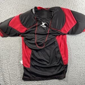 Gilbert Rugby Padded Shirt Body Armor IRB Approved Mens Large Protective Wear